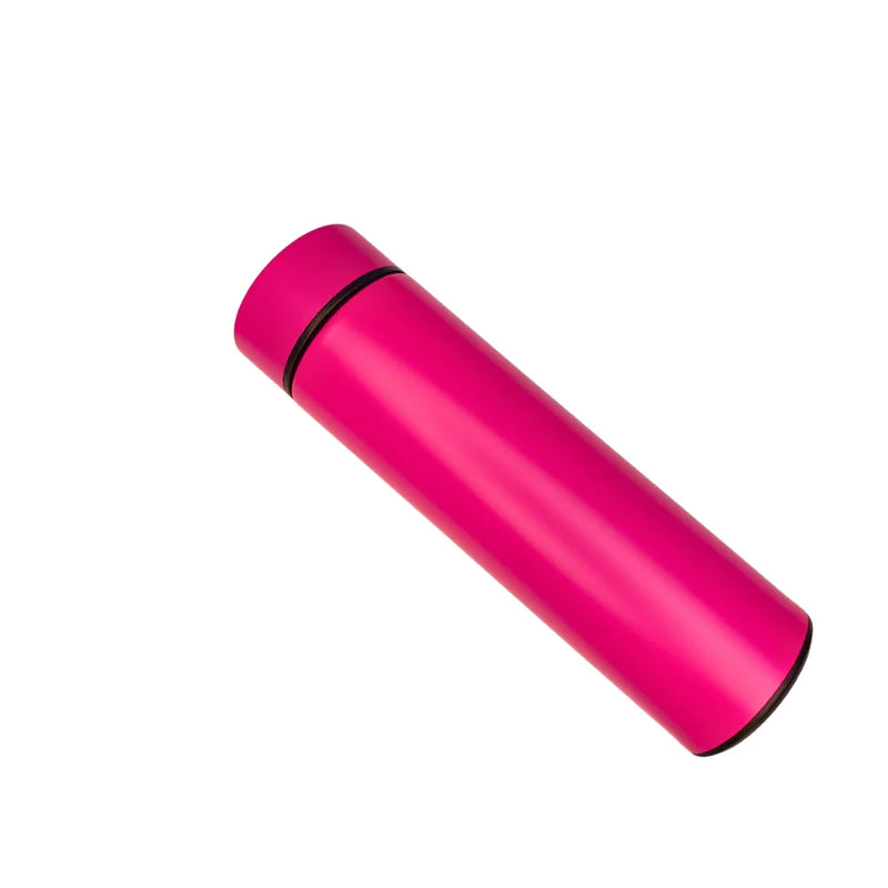 Garrafa térmica de Inox, sensor de temperatura digital inteligente Led bebida quente e fria