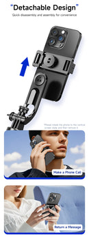 Tripé Dobrável Fangtuosi Gimbalstick com Luz e Controle Remoto Bluetooth,