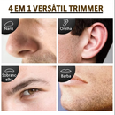 Aparador de barba recarregável 4 em 1, aparador de barba para homens, orelha, sobrancelha, nariz, aparador de pelos