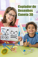 Livro de Desenho para Canetas 3D