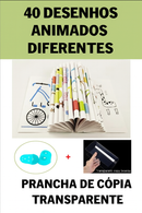 Livro de Desenho para Canetas 3D