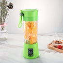 Mini Portable Electric Juicing Cup PC Food Grade Plastic Outdoor Carrying USB Rechargeable Juice Cup