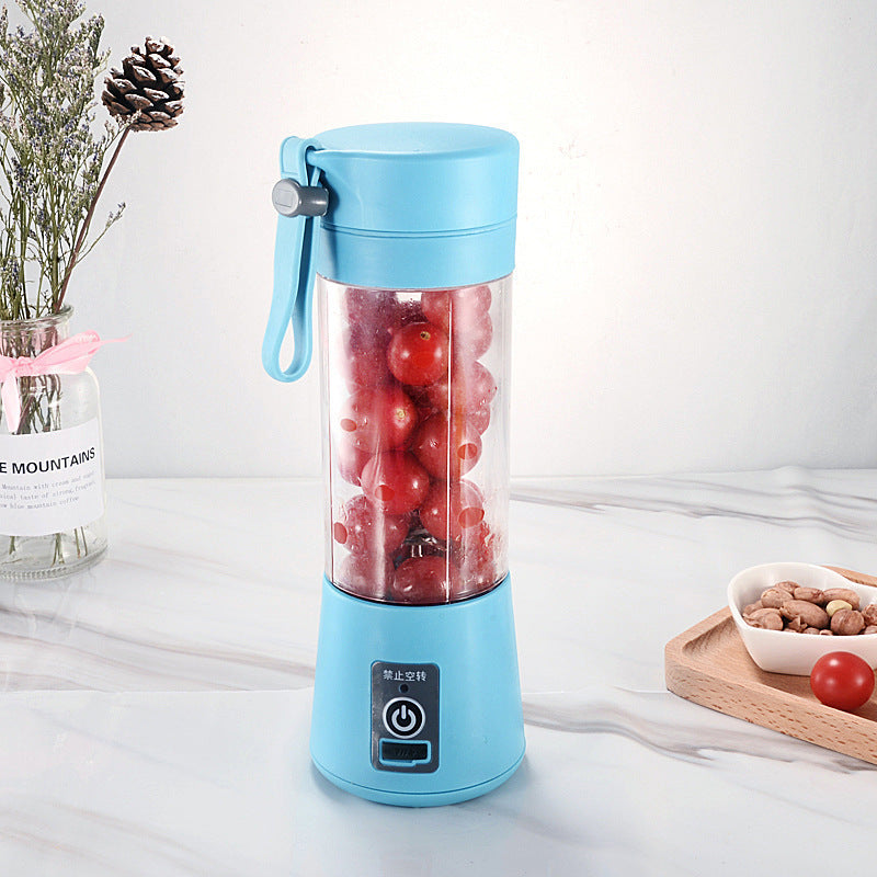 Mini Portable Electric Juicing Cup PC Food Grade Plastic Outdoor Carrying USB Rechargeable Juice Cup