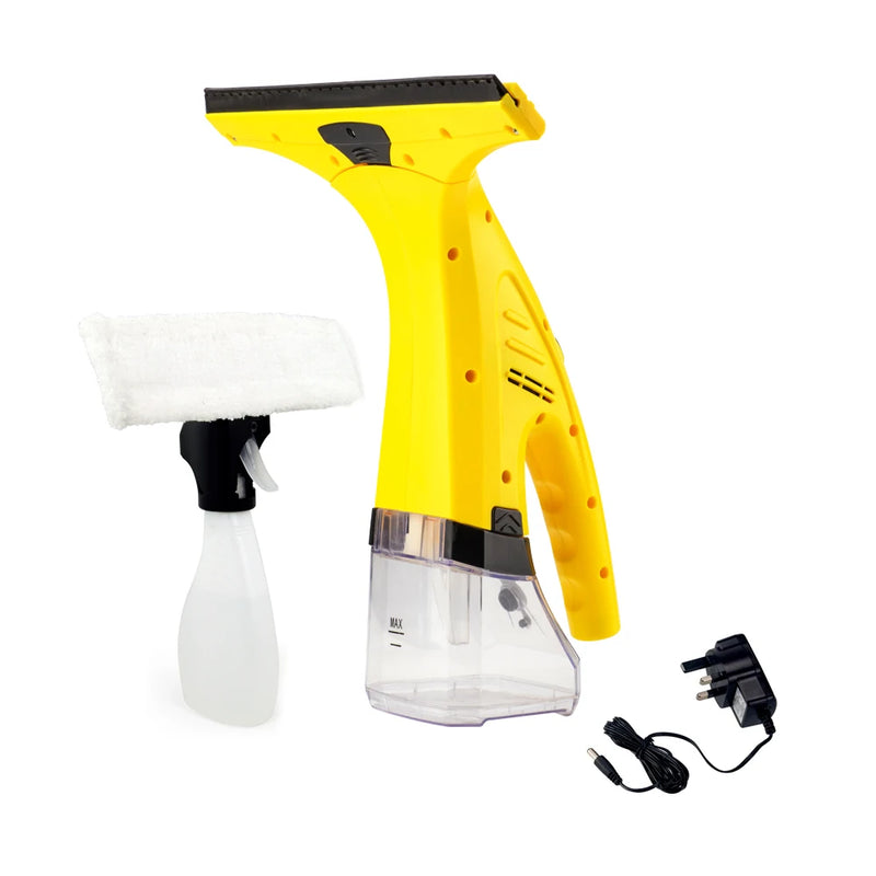 Rechargeable 2-in-1 Window Vacuum Cleaner Set Window Squeegee Electric Cleaning Tool for Tiles, Mirrors,Glass and Countertops