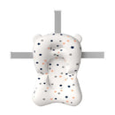 Almofada de apoio para banho de bebê, assento flutuante dobrável