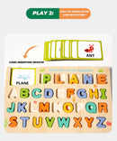 Labirinto de madeira Aprendizagem Jogo Educativo Brinquedo Magnético