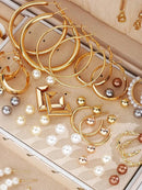 Conjunto de Joias Femininas GLAMUR – Estilo Boêmio/86pcs