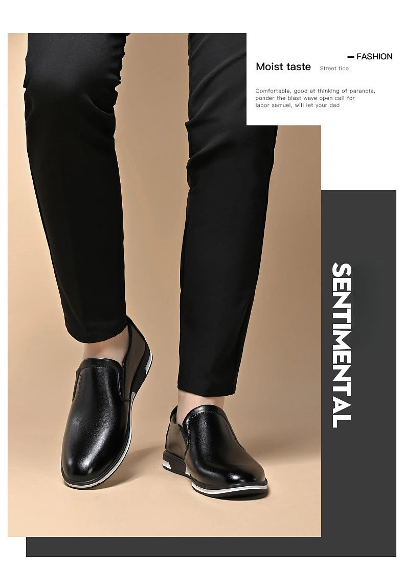 Sapatos de couro para homens Marca stryd