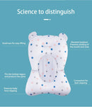 Almofada de apoio para banho de bebê, assento flutuante dobrável