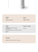 Escova de limpeza elétrica multifuncional para cozinha/louças/panelas/entre outras utilidades