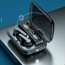 Original m19 fone de ouvido bluetooth sem fio esportes inteligentes toque led