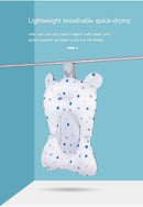 almofada de banho para bebe com trava para banheira flutuante regulável segura fácil secagem