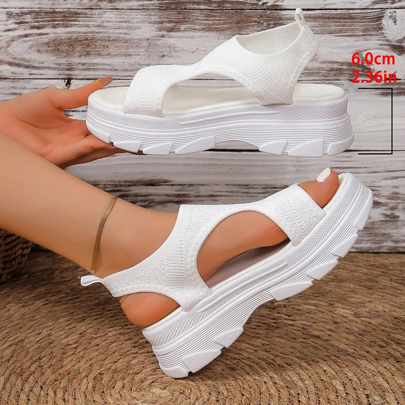 Sandália Akemy Plataforma Feminina