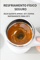 Caneca Mixer Térmica Copo Magnética Misturador De Bebidas 380ml